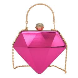 ZR554 New PopularTassel Dinner Clutch Bag PU Women's Luxury Handheld Banquet Bag Metal Dress Versatile Evening Party Diamond Bag