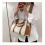 Large capacity canvas bag for women's 2023 new niche portable tote bag
