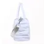 CHANGRONG Custom large capacity Women quilted puffer nylon travel duffle bag