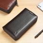 XL027 2024 Imported Classic Long Soft Leather Wallet Men New Version Leather Card Holder Wallet For Men Business Person Purse