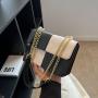 INS New Style Shoulder Messenger Bags Fashion Color Contrast Crossbody Small Bags For Women