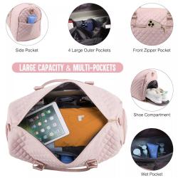 2022 LOVEVOOK factory wholesale large packing cubes bags 2pc luggage sets women duffel organizer bags with shoe weekender bags