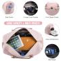2022 LOVEVOOK factory wholesale large packing cubes bags 2pc luggage sets women duffel organizer bags with shoe weekender bags