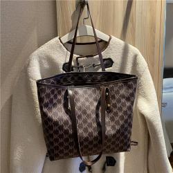 Women Handbags Luxury Ladies Cross Body Customized Logo Printed Leather Cotton Shopping Tote Bags 2023