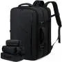 Waterproof 15.6 17 18 inch Men Women Laptop Backpacks Bags with 3 Packing Cubes Large Capacity 40L 50L Travel Backpacks Carry on