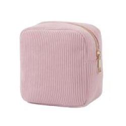 Trend products 2021 New Arrivals  Fashion Women Pink  Corduroy Cosmetic Bag Cosmetics Shopping Bags Pouch Bag