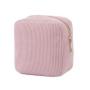 Trend products 2021 New Arrivals  Fashion Women Pink  Corduroy Cosmetic Bag Cosmetics Shopping Bags Pouch Bag