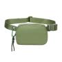 2024 Custom Logo Waterproof Nylon Waist Chest Bag For Women Men With Metal Charm