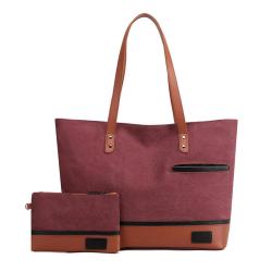 Newest Selling Large Canvas Women Waterproof Work Briefcase Computer Bag Tote Bag