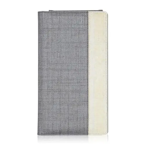 Customized Personalized Leather PU Restaurant Menu Covers For 23.1*13.1cm Menu Holder Logo Food Coffee Shop Menu Folder