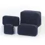 Eco Friendly Hot Sale Travel Cosmetic Bag Corduroy Pouch Custom Designer Personalized Makeup Brush Set
