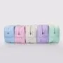 Keymay Stock 6 Colors Wholesale Women Cosmetic PVC Makeup Bag Zipper Travel Waterproof Clear Toiletry Bag