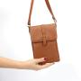 Fashion soft leather women's shoulder crossbody bag good quality small genuine leather phone bag