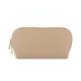 Eco friendly soft PU leather vegan make up bags small cosmetic bag with compartments
