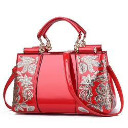Handbag Ladies Four Seasons New Fashionable Embroidery Handbag Simple One-shoulder Crossbody Bag Ladies Handbags Women Bag