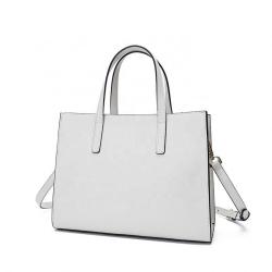 New Style Purses And Women Tote Handbags With Zipper For Ladies Cowhide Leather Simple Shoulder Bags