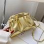 2024 Fashion Handbags Sling Girls Shoulder Bags Luxury Crossbody Women Designers Purses Golden Color Chain Women's Handbags