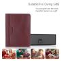 Leather Credit Card Holder Wallet Thin Bifold RFID Blocking Wallet Slim Front Pocket Minimalist Wallet Small Card Case