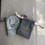3x4 Inch Linen Jewelry Bag