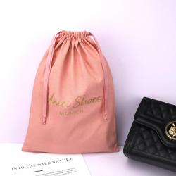 Custom Logo Printed Soft Cotton Twill Handbag Packaging Bag White Clothing Bags