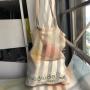 Custom Cotton Mesh Tote Shopping Bag Supermarket Food Fruit Egg Packaging Tote Bag