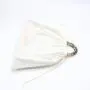 Promotional Custom Cotton Linen Drawstring Shopping Bag Reusable Muslin Cotton Gift Promotion Bg