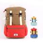 CHANGRONG Custom Lightweight recycled rpet color block design casual sports backpacks