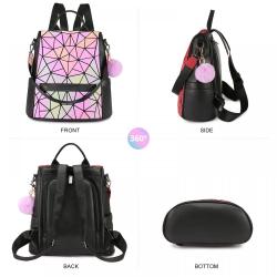 LOVEVOOK fashion cute school bags custom geometric backpacks large unisex travel women bags ladies backpacks