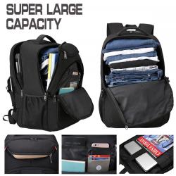Factory Wholesale Large Capacity Smart Backpack 17.3-Inch Anti-Theft Laptop Backpack Waterproof Casual Business Travel Bag