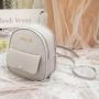 New Fashion Wholesale Women Bag Mini Shoulder Backpack Messenger Bag with Zipper Bolsos Pu Leather Custom Pure Color OEM Striped