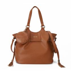 2024 new fashion simple four seasons universal large capacity handbag women Pu fashion single shoulder design handbag