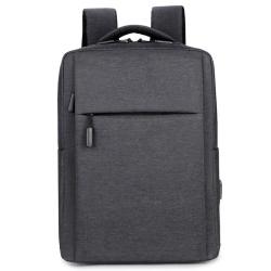17-Inch Business Gift Backpack Waterproof Large Capacity Laptop Bag with USB Unisex Zipper Closure Custom Logo Wholesale