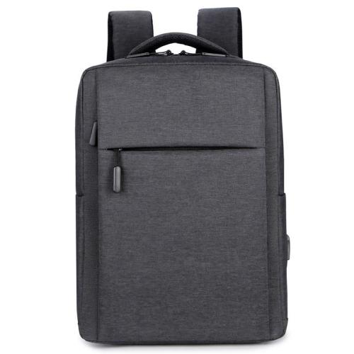 17-Inch Business Gift Backpack Waterproof Large Capacity Laptop Bag with USB Unisex Zipper Closure Custom Logo Wholesale
