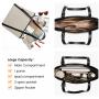 LOVEVOOK 2024 Factory New Customized Canvas Ladies Handbags Purses Bag Fashion High Quality  tote bag Handbag sets For Women
