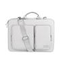 HR739 Laptop Handbag Large Front Pocket Storage Accessories Polyester Protective Briefcase Lint Business Office Document Bag