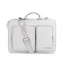 HR739 Laptop Handbag Large Front Pocket Storage Accessories Polyester Protective Briefcase Lint Business Office Document Bag