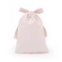 In-Stock Fashionable Vintage Lady Cotton Dust Bag with Ribbon Drawstring Blank Jewelry Lipstick Storage