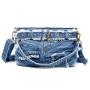 2024 Custom Fashion Women Denim Shoulder Bags Purses With Jean Pants Design