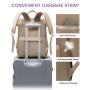 LOVEVOOK custom large ladies casual school backpack 2023 cute student bag 15.6inch laptop travel backpack for women and girls