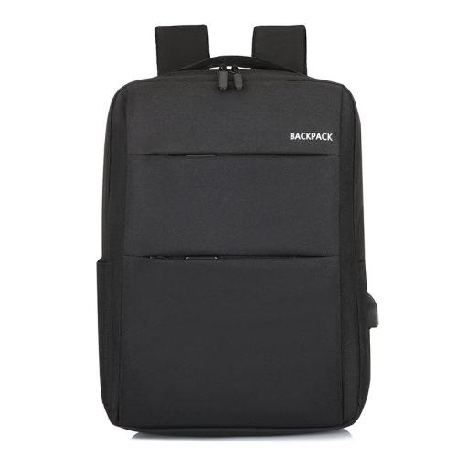 Unisex Multifunction Laptop Backpack Large Capacity Waterproof Travel Bag Students Leisure Geometric Pattern Polyester Lining