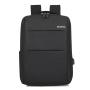 Unisex Multifunction Laptop Backpack Large Capacity Waterproof Travel Bag Students Leisure Geometric Pattern Polyester Lining