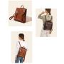 Realer 2021 new backpacks women's genuine leather fashion old vintage school bag ladies casual backpack bag