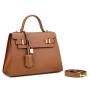 Wholesale Classic Elegant Luxury Handbags For Women Lychee Multi Color Flap Top Handle Custom Logo Pattern Size Ladies Hand Bags