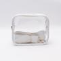 New Trends Waterproof PVC Gift Bags Custom Transparent Cosmetic Bag Crossbody Standup Zipper Closed PVC Bag