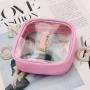 Keymay RTS Stock S M L XL 5 Colors Portable Durable Pvc Clear Cosmetic Bag Waterproof Travel Bag Organizer Travel Toiletry Bags