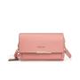 2024 Best selling vintage black pu leather card holder purse business wallet for women fashionable