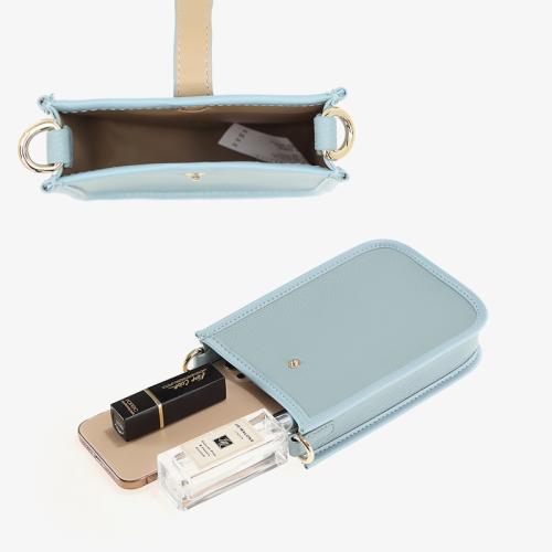 SUSEN Chrisbella 2023 women lady fashion designer phone bag women crossbody mini bag pu leather mobile phone bags crossbody