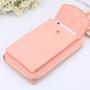 Fashion Women's Wallet Zipper & Hasp Small Change Coin Purse Female Pu Leather Shoulder Bag For Phone Card Wallet Big Capacity