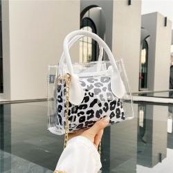Modern Simple Women Leopard Chains Handbags wholesale women handbags designer shoulder bags
