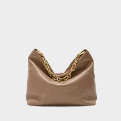 Custom Logo Women Handbags Luxury Vegan Leather With Nice Gold Chain Fashion Women Shoulder Bags Tote Bags